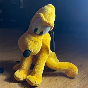 Disney Yellow Plush Dog Toy